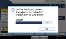 Abbildung Bedienfeld-Display