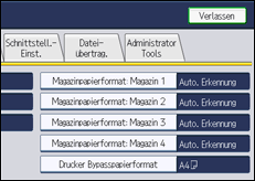 Abbildung Bedienfeld-Display