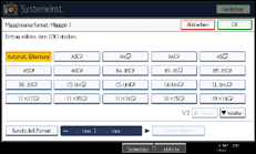Abbildung Bedienfeld-Display