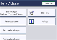 Abbildung Bedienfeld-Display