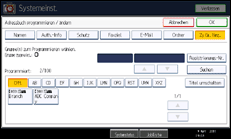 Abbildung Bedienfeld-Display