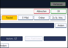 Abbildung Bedienfeld-Display