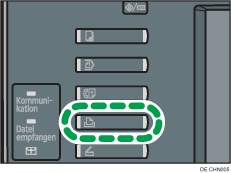Abbildung der Druckertaste