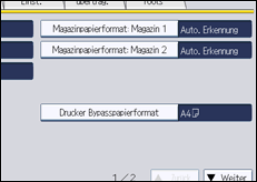 Abbildung Bedienfeld-Display