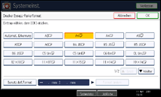Abbildung Bedienfeld-Display