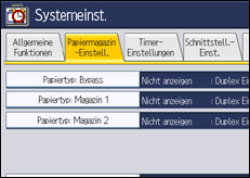 Abbildung Bedienfeld-Display