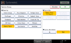 Abbildung Bedienfeld-Display