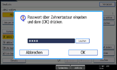 Abbildung Bedienfeld-Display