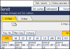 Abbildung Bedienfeld-Display