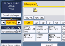 Abbildung Bedienfeld-Display