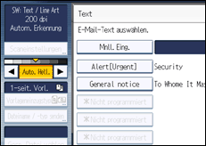 Abbildung Bedienfeld-Display