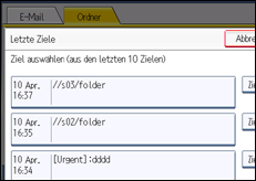 Abbildung Bedienfeld-Display