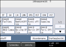 Abbildung Bedienfeld-Display