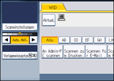 Abbildung Bedienfeld-Display