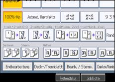 Abbildung Bedienfeld-Display