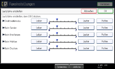 Abbildung Bedienfeld-Display