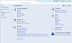 Ilustración de la pantalla del navegador Web