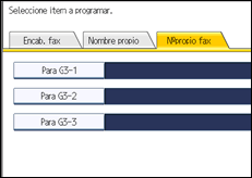 Ilustración de la pantalla panel de mandos
