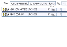 Ilustración de la pantalla panel de mandos