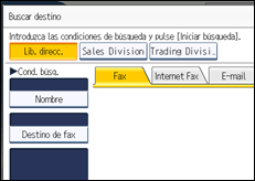 Ilustración de la pantalla panel de mandos