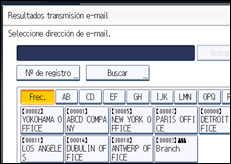 Ilustración de la pantalla panel de mandos