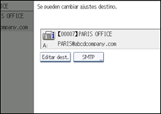 Ilustración de la pantalla panel de mandos