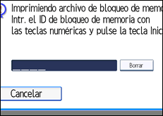 Ilustración de la pantalla panel de mandos