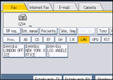 Ilustración de la pantalla panel de mandos