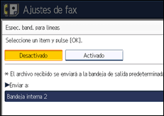 Ilustraci&oacute;n de la pantalla panel de mandos