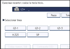 Ilustración de la pantalla panel de mandos