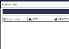 Ilustración de la pantalla panel de mandos