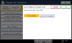 Ilustraci&oacute;n de la pantalla panel de mandos