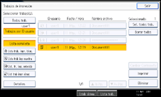 Ilustraci&oacute;n de la pantalla panel de mandos