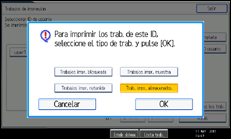 Ilustraci&oacute;n de la pantalla panel de mandos