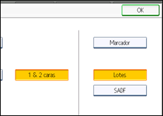 Ilustración de la pantalla panel de mandos