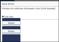 Ilustración de la pantalla panel de mandos