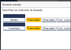 Ilustración de la pantalla panel de mandos