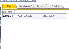 Illustration de l'écran du panneau de commande