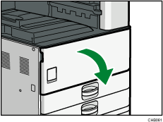 Illustration de l'ajout de toner