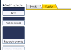 Illustration de l'&eacute;cran du panneau de commande
