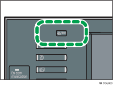 Illustration de la touche Compteur/Outils utilisateur