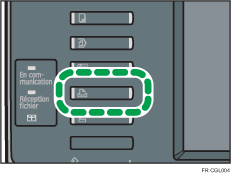 Illustration Touche imprimante
