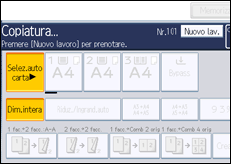 Illustrazione schermata pannello di controllo