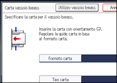 Illustrazione schermata pannello di controllo