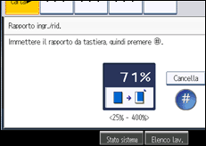 Illustrazione schermata pannello di controllo