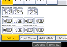 Illustrazione schermata pannello di controllo