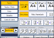Illustrazione schermata pannello di controllo