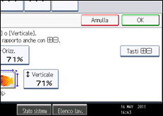 Illustrazione schermata pannello di controllo
