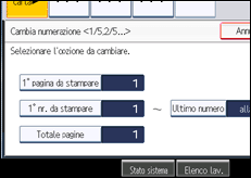 Illustrazione schermata pannello di controllo