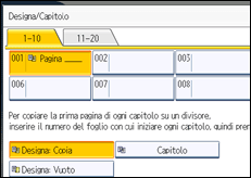 Illustrazione schermata pannello di controllo